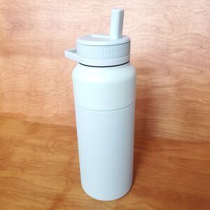 Brumate Rotera Hydration Water Bottle 35oz Metal Twist Sip Straw Handle